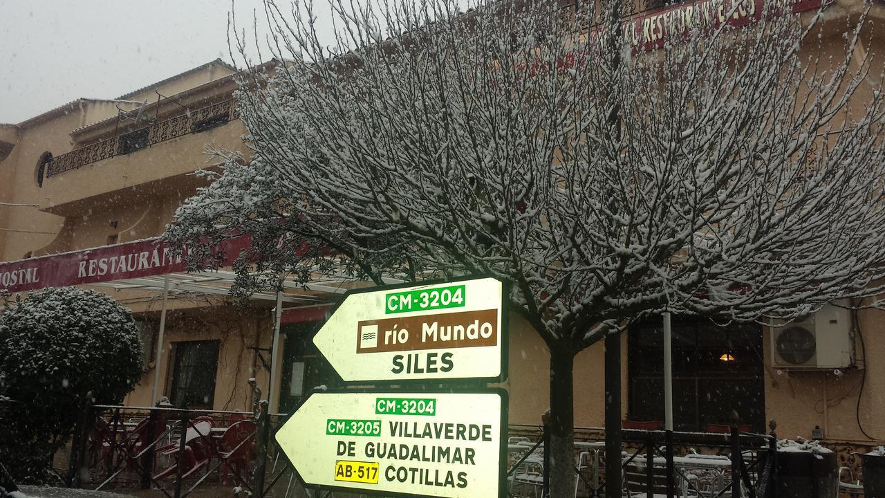 Hostal Restaurante Los Bronces รีโอปาร์ ภายนอก รูปภาพ
